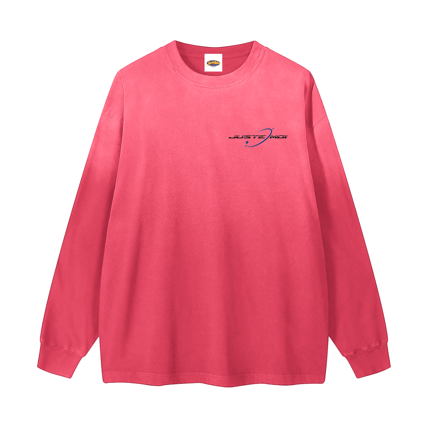 Gradient Washed Long Sleeve T-Shirt