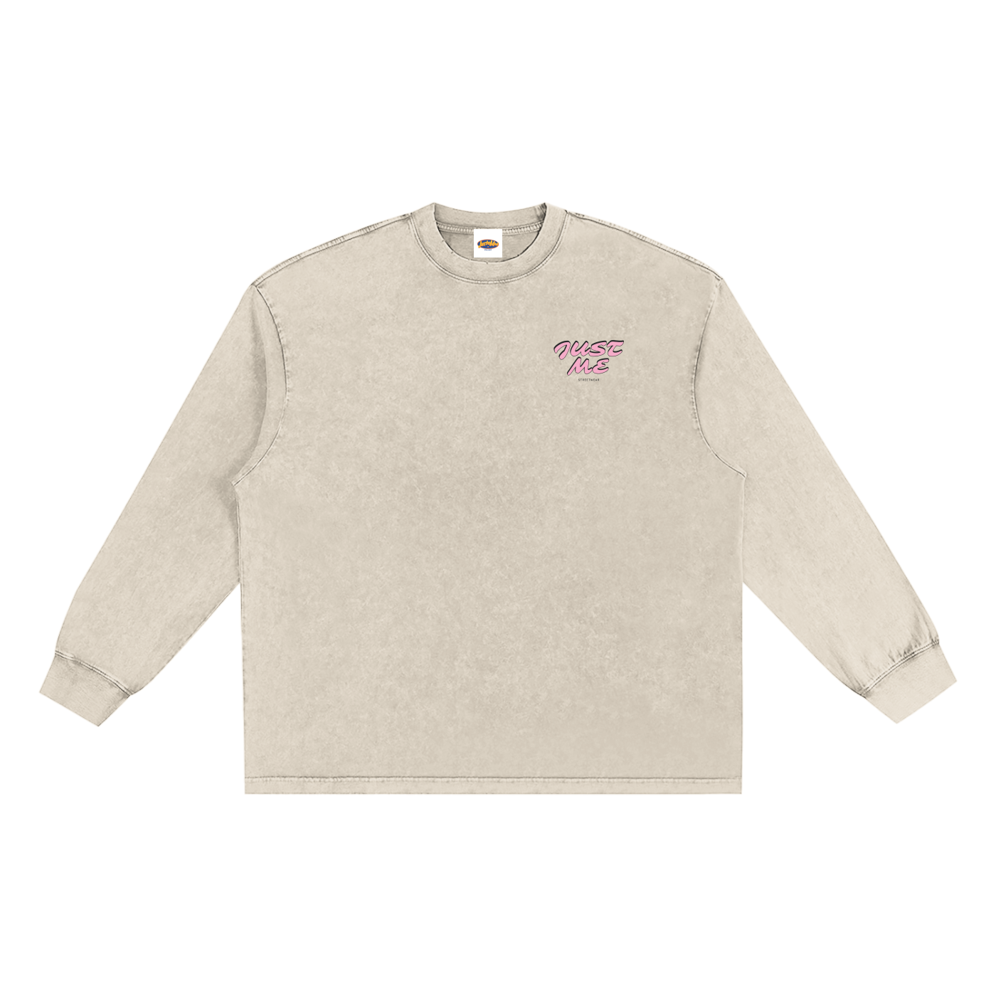 Snow Washed Frayed Edge T-Shirt