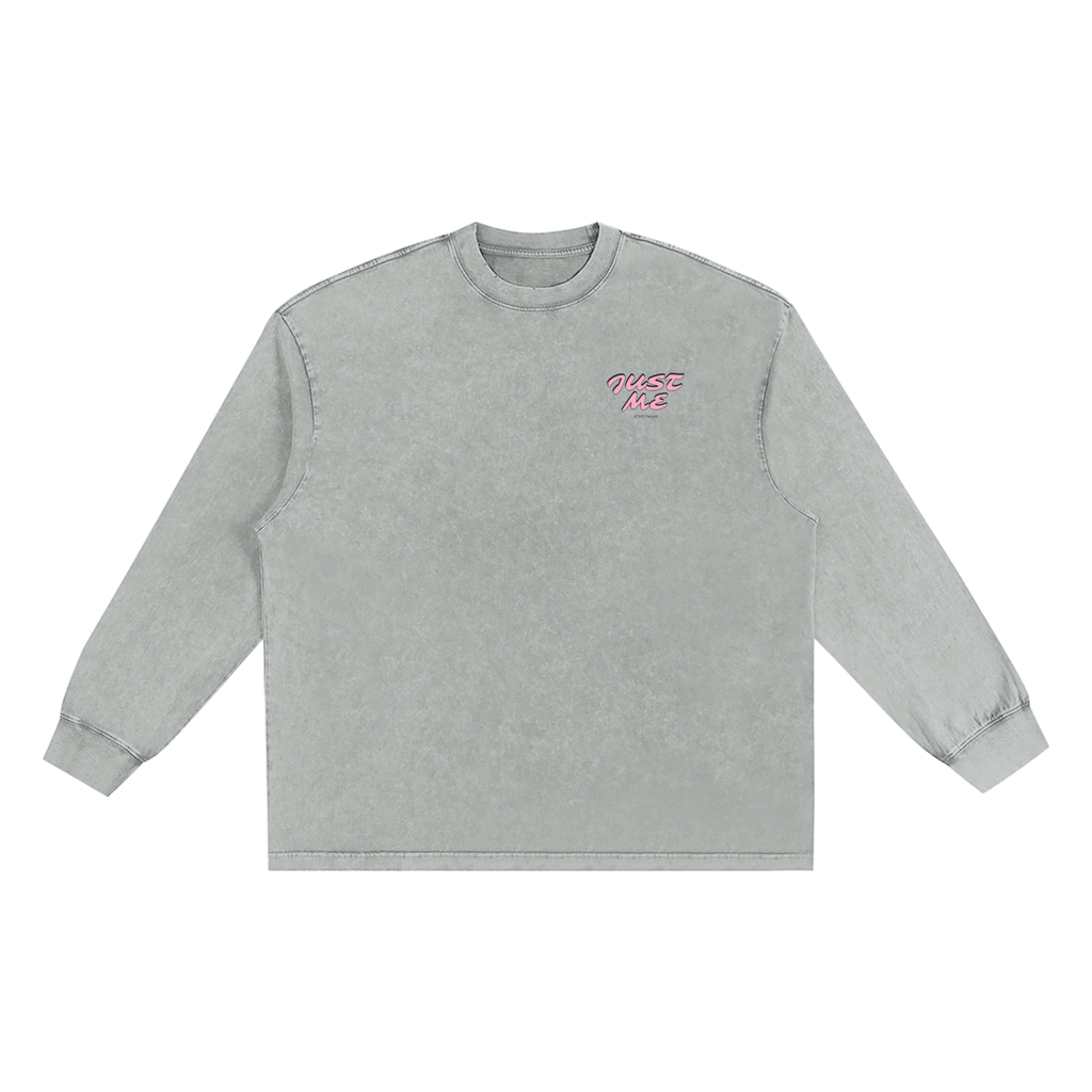 Snow Washed Frayed Edge T-Shirt