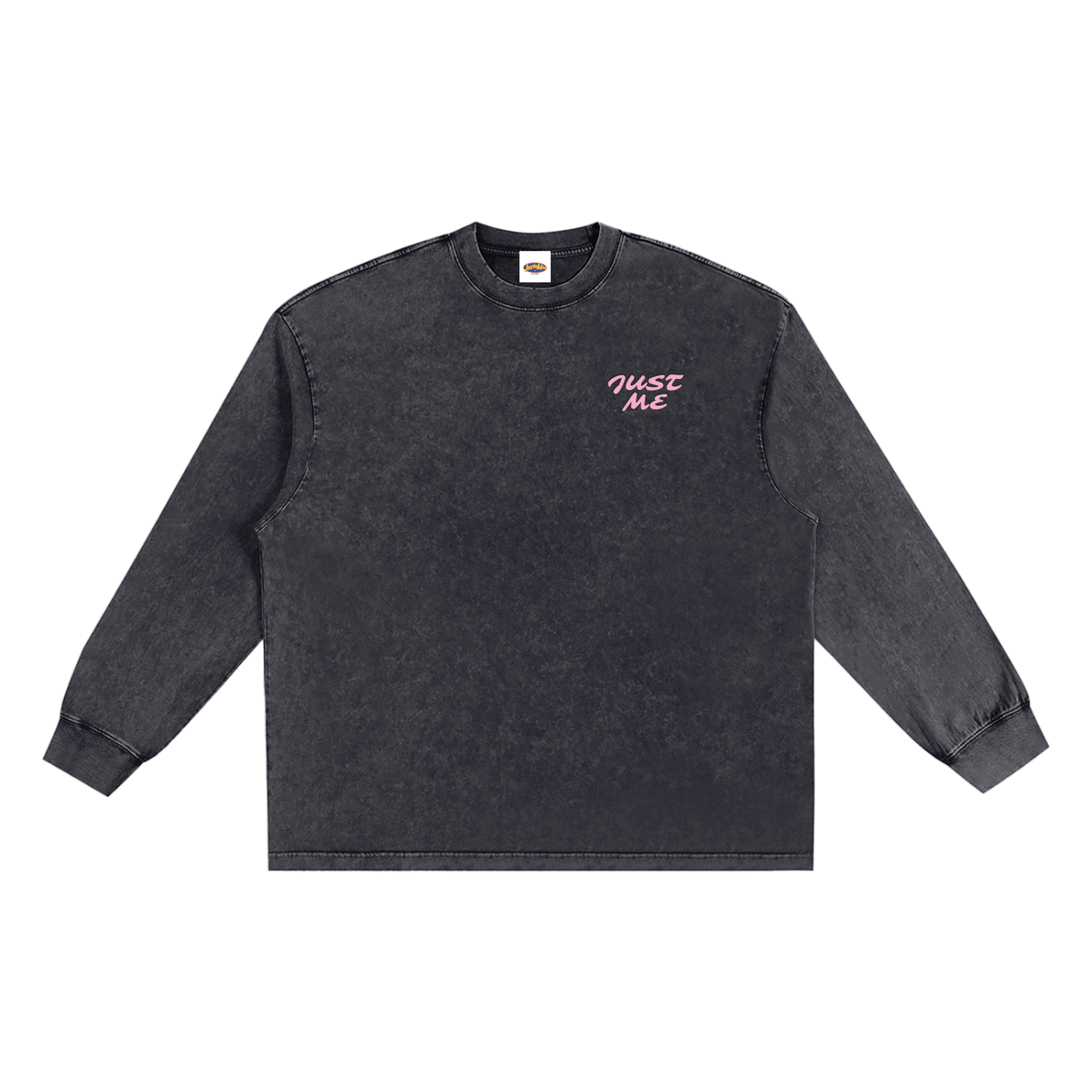 Snow Washed Frayed Edge T-Shirt