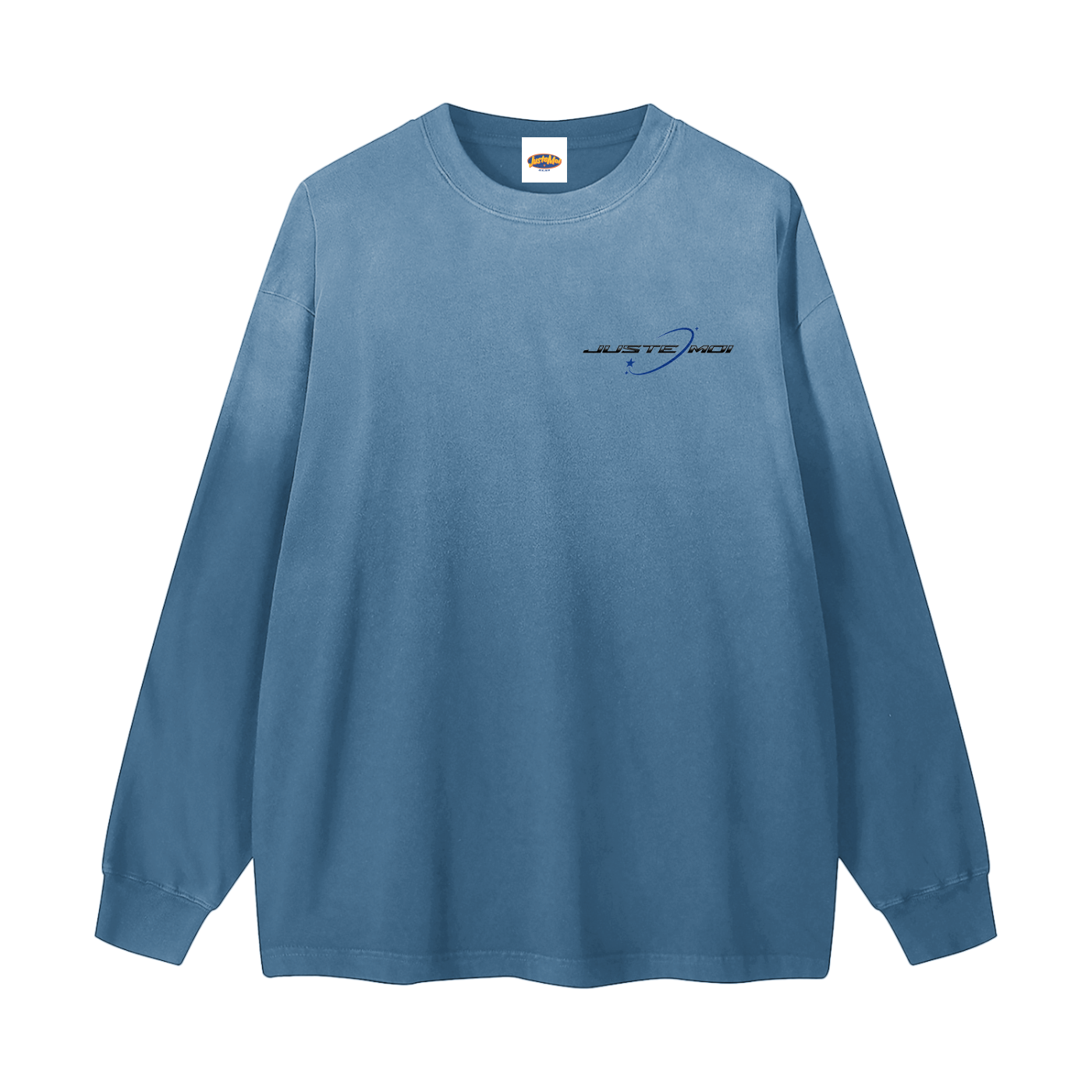 Gradient Washed Long Sleeve T-Shirt