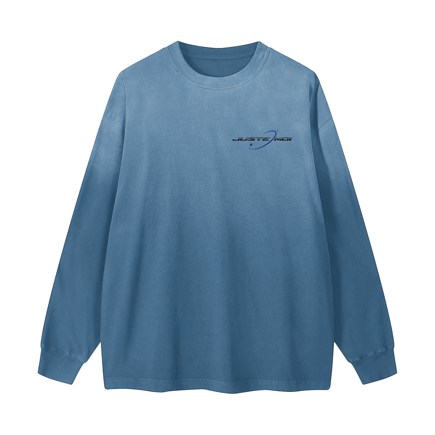 Gradient Washed Long Sleeve T-Shirt