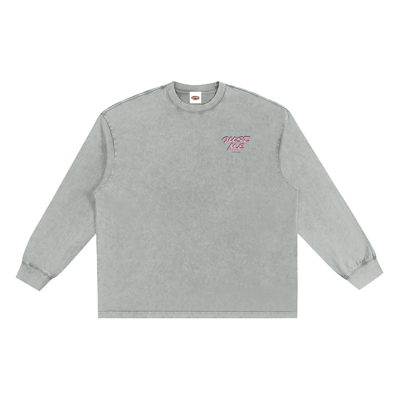 Snow Washed Frayed Edge T-Shirt