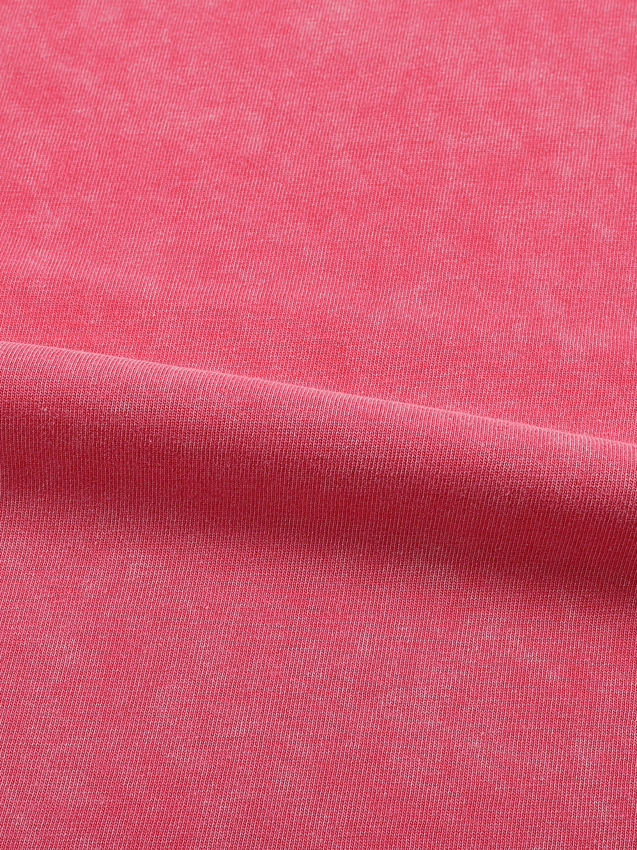 Snow Washed Frayed Edge T-Shirt